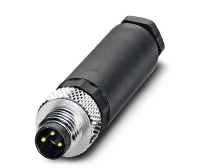 Conector Universal 3 polos (macho M8)