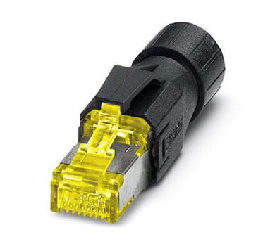 Conector enchufable RJ45
